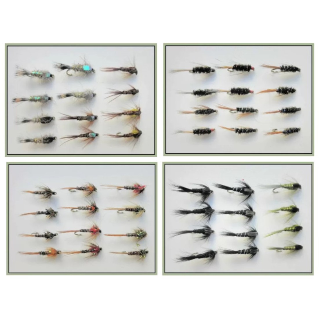 Best Nymph Bundle trout flies multi pack Troutflies UK